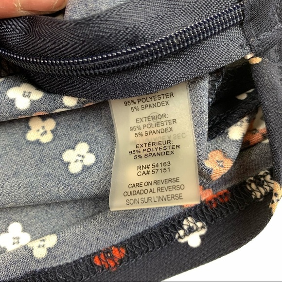 *Host Pick* Tommy Hilfiger Blue Sleeveless Crossover Top - Picture 7 of 8